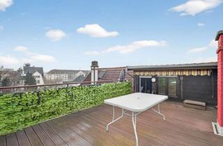 Wohnung kaufen in 76437 Rastatt, Charmante 4-Zimmer-Maisonette mit Kamin & großer Dachterrasse in Rastatt