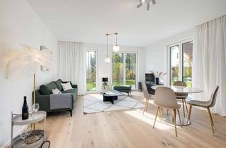 Wohnung kaufen in Groschenweg 23, 81825 Trudering-Riem, NEUBAU: Elegante, barrierefreie Erdgeschosswohnung mit großzügigem Garten