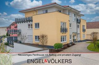 Penthouse kaufen in 67256 Weisenheim am Sand, Neuwertiges Penthouse mit Kamin und Aufzug mit privatem Zugang!