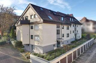 Wohnung kaufen in 75210 Keltern, 2-3-Zimmer-Maisonette-Dachgeschosswohnung mit tollem Blick und Garage