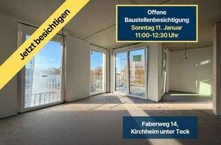 Wohnung kaufen in 72587 Römerstein, Neubau 3-Zimmer-Wohnung im 3. OG - Bezugsfertig bis Juni