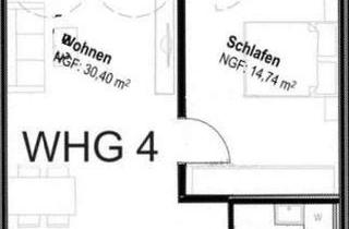 Wohnung mieten in 73453 Abtsgmünd, Hochwertige barrierefreie 2,5 Zi. Seniorenwohnung mitten in Abtsgmünd