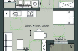 Wohnung mieten in Blumeneschenweg 13, 12621 Kaulsdorf, Skandinavisches Flair im Erstbezug