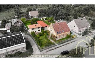 Haus kaufen in 16775 Sonnenberg, Ungewöhnliches Ensemble mit Charakter und Potential in seenreicher Umgebung, bei Schloss Meseberg.