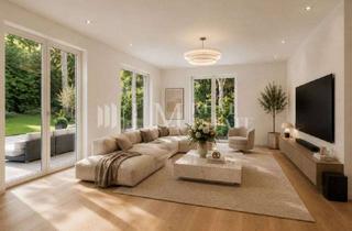 Wohnung kaufen in Am Hirschpark, 22609 Nienstedten, Hausgefühl am Hirschpark: Garten-Maisonette mit Terrasse und ca. 160 m² Gartenanteil