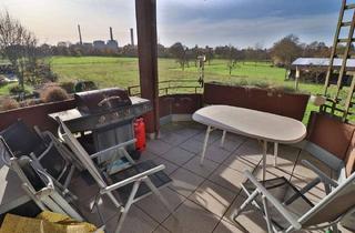 Wohnung kaufen in 46562 Voerde (Niederrhein), Gut vermietete Eigentumswohnung mit schönem Balkon und Blick ins Grüne in Voerde-Zentrum!