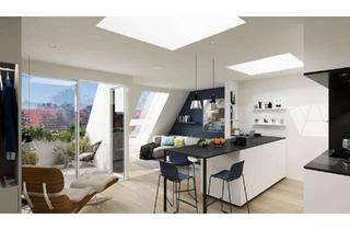 Wohnung kaufen in 12047 Neukölln, Exklusiver Dachgeschoss-Neubau im Weserkiez mit zwei Dachterrassen