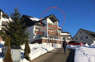 Penthouse kaufen in Winterberger Straße 25, 59955 Winterberg, Neuastenberg: schöne, modernisierte 2-Zimmer-Penthouse-Wohnung mit grosser Terrasse