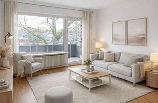 Wohnung mieten in 48531 Nordhorn, 3 Zimmerwohnung Deegfeld inkl. Küche + Balkon