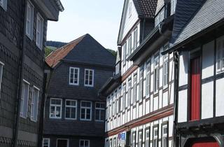 Wohnung mieten in 38640 Goslar, Goslar-Altstadt - 500 m bis Marktplatz/Kaiserpfalz, 1,5-Zi-Wohnung im Fachwerkhaus!