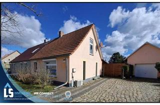 Doppelhaushälfte kaufen in 14727 Premnitz, Gepflegte Doppelhaushälfte mit großem Grundstück – flexibel nutzbar & erweiterbar