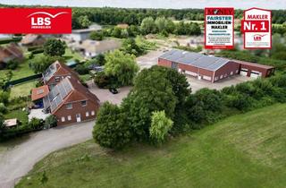 Lager kaufen in 31675 Bückeburg, Junge Gewerbeeinheit: KFZ- Werkstatt mit Lagerhalle und zwei Büro- oder Wohngebäude...