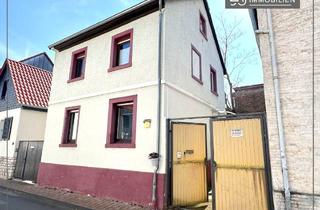 Einfamilienhaus kaufen in 55294 Bodenheim, Charmantes, kleines Einfamilienhaus mit gemütlichem Hof und Nebenflächen in guter Ortskernlage