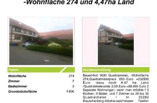 Bauernhaus kaufen in 35282 Rauschenberg, Rauschenberg - Haus,Bauernhof und Landschaftliche Äcker und Wiesen