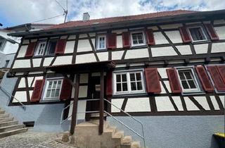 Mehrfamilienhaus kaufen in 75417 Mühlacker, Mühlacker - Fachwerkhaus im Ortskern Großglattbach