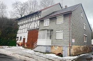 Einfamilienhaus kaufen in 34621 Frielendorf, Frielendorf - Einfamilienhaus mit Scheune und Garten in Frielendorf OT