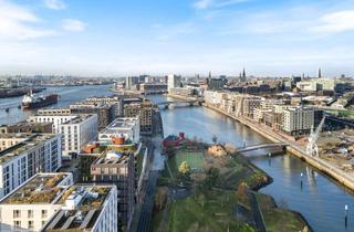 Wohnung kaufen in 20457 HafenCity, Hafencity! Luxuriöse 3-Zimmer (Erstbez), Terrasse & Wasserblick inkl. hochw. Einbauten zu kaufen!