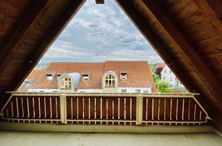 Wohnung mieten in Badstraße 9c, 91785 Pleinfeld, Helle 3-Zimmer-Dachgeschosswohnung mit Loggia und TG-Stellplatz in Pleinfeld – zu vermieten