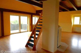 Wohnung mieten in 36110 Schlitz, Große Maisonettenwohnung mit Kaminofen, Balkon und toller Aussicht