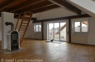 Wohnung mieten in 36110 Schlitz, Große Maisonettenwohnung mit Kaminofen, Balkon und toller Aussicht