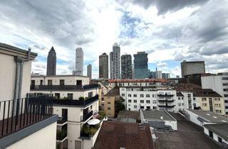 Penthouse kaufen in 60327 Gallus, Penthouse ETW mit 145 m² (Neuwertig) möbliert, Aufzug direkt, Kamin, Terrassen, Skylineblick uvm.