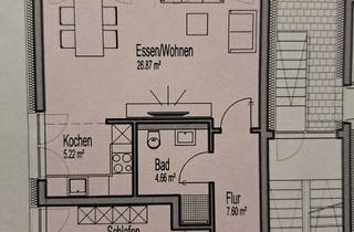 Wohnung mieten in 97483 Eltmann, Moderne 2- Zimmer Wohnung mit Westterrasse, Schreinerküche, E-Ladestation, sep. Waschküche