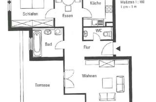 Wohnung mieten in Eselsbergsteige 157, 89075 Eselsberg, Charmante 2,5-Zimmer Dachgeschosswohnung in Ulm-Eselsberg