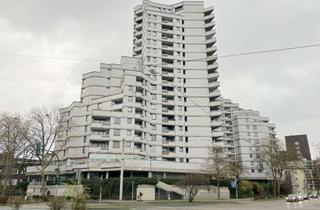 Wohnung mieten in Overwegstraße 30, 45879 Altstadt, Vollständig möblierte 1,5-Zimmer Wohnung im 11. OG mit Eckbalkon in Gelsenkirchen-Altstadt