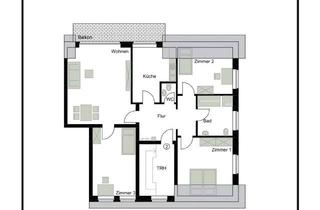 Wohnung mieten in 33189 Schlangen, Helle 4-Zimmer-Wohnung in Schlangen mit ca. 102 m²