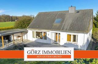 Einfamilienhaus kaufen in 22844 Norderstedt, Norderstedt Harksheide -Sonnenverwöhntes Einfamilienhaus in Feldrandlage-charmant, großzügig, naturn