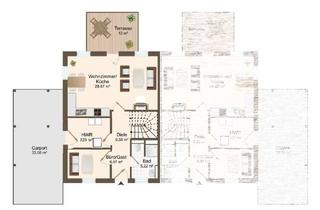 Haus kaufen in 25885 Oster-Ohrstedt, DHH, KfW 40 - Hier gibt es Fördermittel - fast fertig. Jetzt Fußböden aussuchen