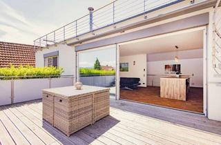 Penthouse kaufen in 79227 Schallstadt, Lebe lieber ungewöhnlich- Privat - Loft-Penthouse Luxus Wohnung 150m2 4 Zi. Traumblick Dachterasse