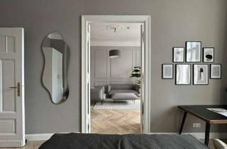 Wohnung kaufen in Thorwaldsenstraße, 12157 Steglitz, Stillvolle 2 Zimmer Altbauperle mit Balkon Designerküche Parkett & Aufzug 59m2