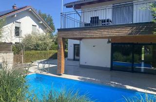 Wohnung mieten in 83342 Tacherting, Exklusive 5-Zi.-Maisonette mit Privatgarten, Pool & PV - Hausfeeling im Chiemgau"