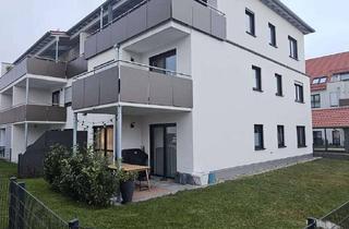 Wohnung mieten in 89331 Burgau, 3-Zimmer EG-Wohnung ca. 77 qm, 2 * TG, EBK, Terrasse, Lift, Gartenanteil, großes Kellerabteil