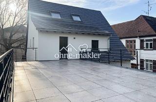 Penthouse mieten in 64521 Groß-Gerau, Penthouse Maisonette Wohnung mit riesiger Dachterrasse - Erstbezug nach energ. Komplettsanierung