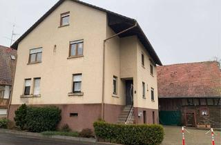 Bauernhaus kaufen in 63825 Blankenbach, Bauernhaus mit 2 Wohnungen, Halle, Scheune und Garage ... sanierungsbedürftig