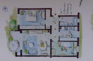 Penthouse kaufen in 76131 Karlsruhe, Karlsruhe - Helle 3-ZKB mit Tageslichtbad in der KA-Oststadt zu verkaufen
