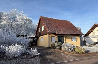 Einfamilienhaus kaufen in Waldblick 6, 99869 Haina, Haina - exklusives Einfamilienhaus in Ortsrandlage mit direktem Waldzugang, großer Terrasse und 2 Carports