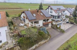 Einfamilienhaus kaufen in 71706 Markgröningen, Markgröningen / Schönbühlhof - Freistehend und großzügig: Flexibles Einfamilienhaus am Feldrand mit Doppelgarage