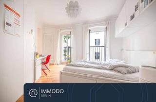 Wohnung kaufen in Schillerpark, 13347 Wedding, ⭐️ Saniertes Altbau-Studio am Schillerpark in Wedding, Berlin: 1 Zimmer AB-Wohnung mit Dielen & EBK