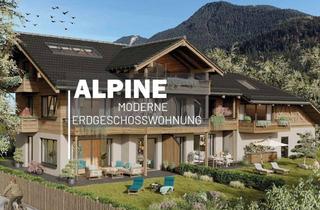 Wohnung kaufen in Prof.-Carl-Reiser-Str. 38, 82467 Garmisch-Partenkirchen, Attraktive Kapitalanlage mit Feriennutzung - Moderne alpine EG-Wohnung mit Untergeschoss & Garten