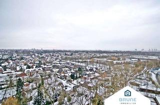 Wohnung kaufen in 27580 Lehe, BRUNE IMMOBILIEN - Bremerhaven-Speckenbüttel: Wasser- und Hafensicht