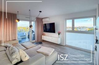 Penthouse kaufen in 90425 Thon, Exklusives Penthouse-Feeling mit Weitblick über ganz Nürnberg in Nbg Thon