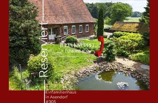 Haus kaufen in 27330 Asendorf, Fast Alleinlage! Zwischen Feldern und Wald, EFH sucht Umsetzer!