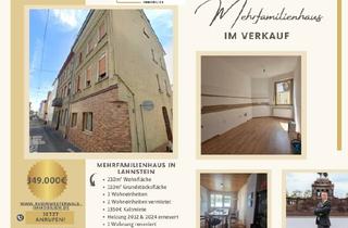 Mehrfamilienhaus kaufen in 56112 Lahnstein, Mehrfamilienhaus mit 3 Einheiten, Leerstand & Entwicklungspotenzial – ca. 210 m² Wohnfläche