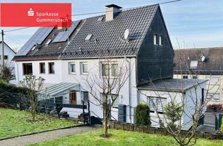 Doppelhaushälfte kaufen in 51643 Gummersbach, Charmante Doppelhaushälfte in begehrter Lage von Gummersbach-Steinberg!