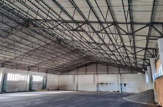 Gewerbeimmobilie kaufen in Langendorfer Straße, 04539 Groitzsch, 4 Lagerhallen und kleines Bürogebäude mit viel Freifläche