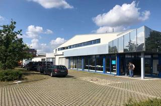 Gewerbeimmobilie mieten in Pfaffenstraße, 06184 Kabelsketal, Produktions- oder Lagerfläche mit betonierter Aussenfläche an der BAB 14 bei Leipzig / Halle