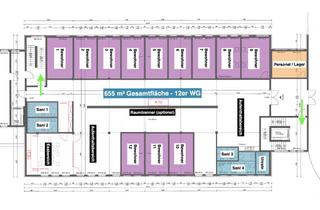 Immobilie mieten in 10315 Friedrichsfelde, 12er PFLEGE-WG in MARZAHN !!! Ambulant oder Intensiv-WG möglich!